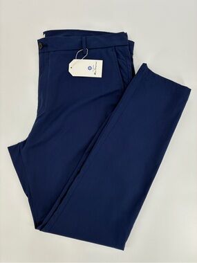 Ben Sherman Men’s Slim Fit Navy Blue Dress Office Preppy Pants 43x34 NWT